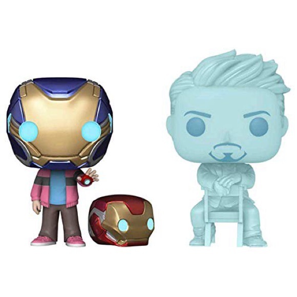 PIAB Exclusive GITD Morgan & Tony Stark Funko Pop! Bobble-Head Vinyl Figure - Picture 3 of 16